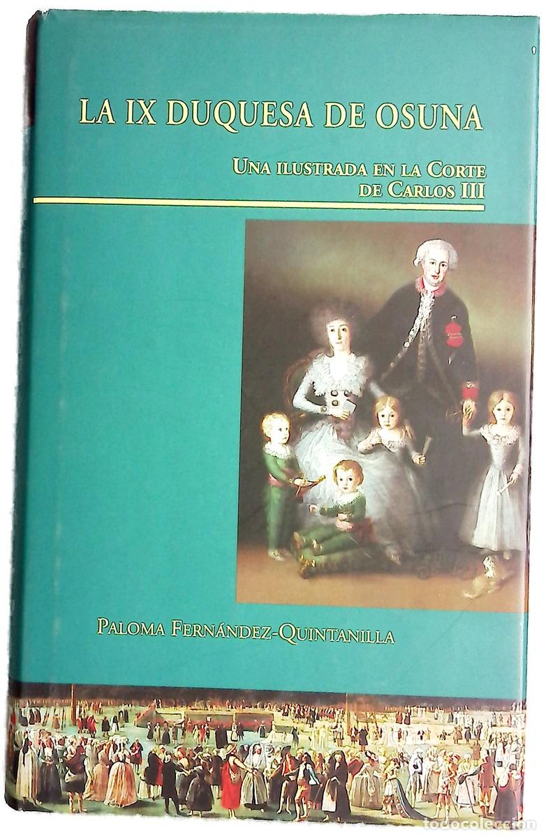 Libros: La IX Duquesa de Osuna : una ilustrada en la Corte de Carlos III
