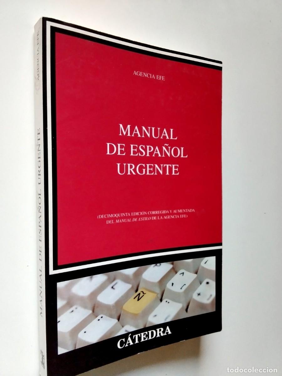Libri di seconda mano: Agencia EFE - Manual de espa&ntilde;ol urgente