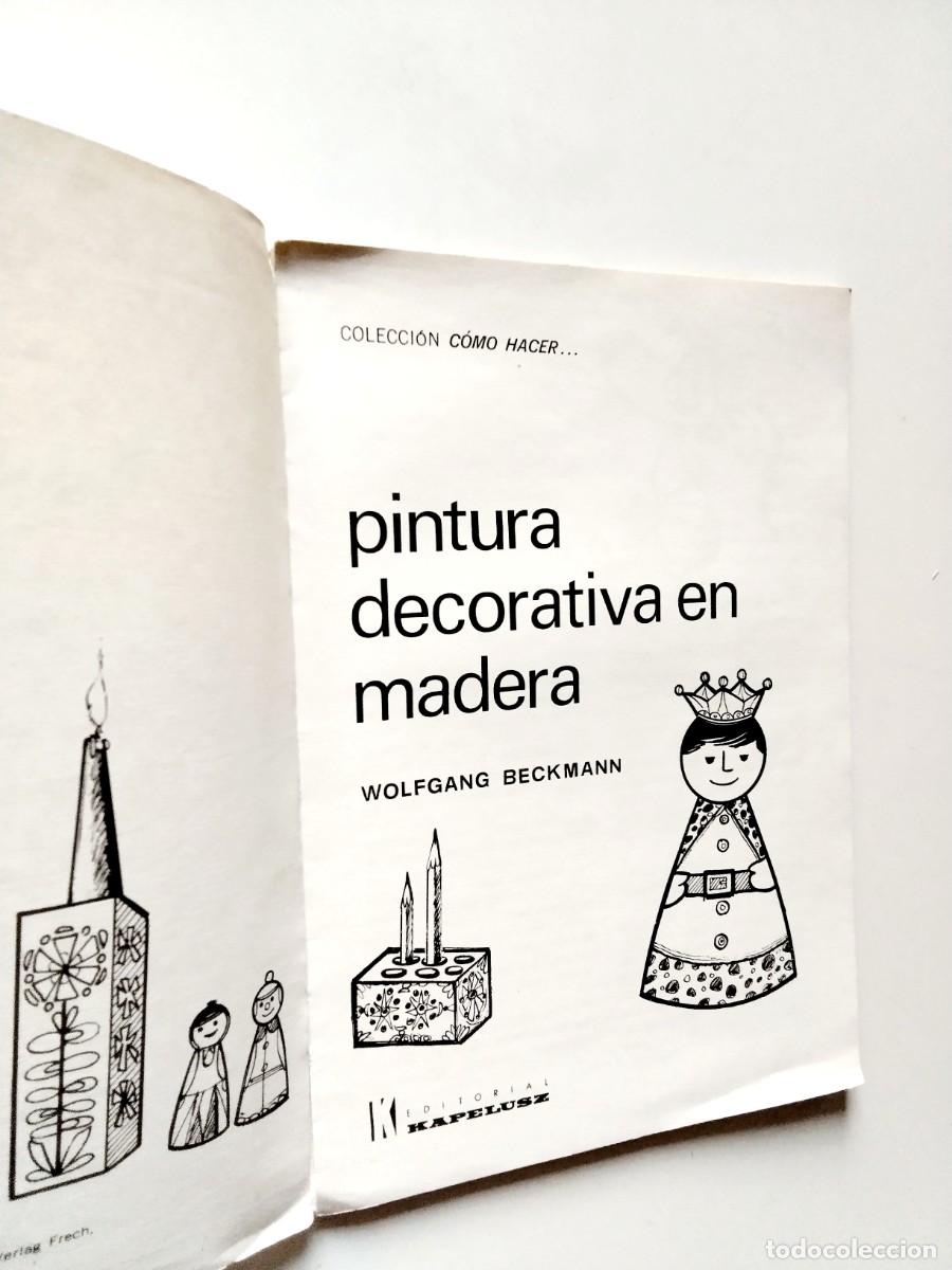 Libros: Wolfgang Beckmann - Pintura decorativa en madera