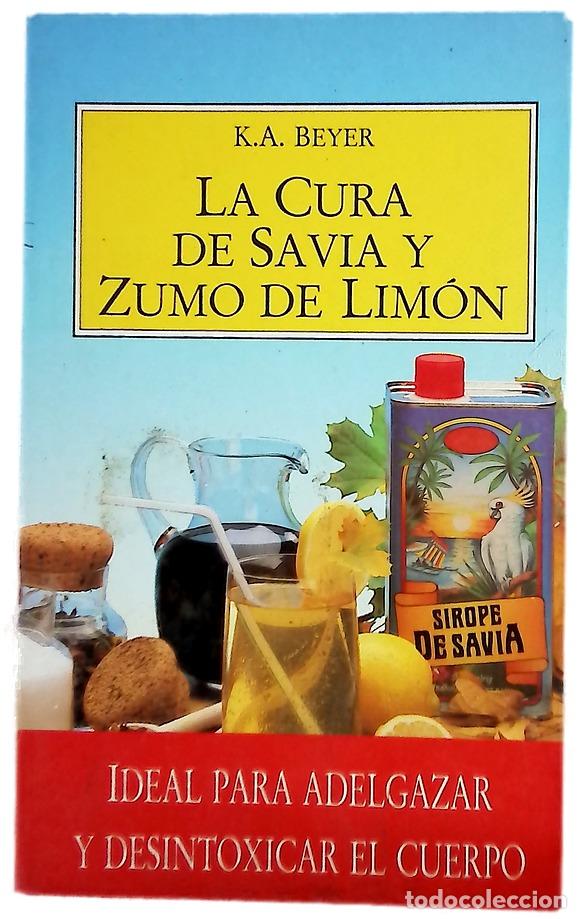 Libros: La cura de savia y zumo de lim&oacute;n