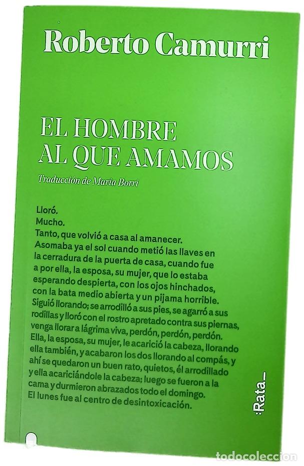 Libros: El hombre al que amamos - Camurri, Roberto; Borri, Maria