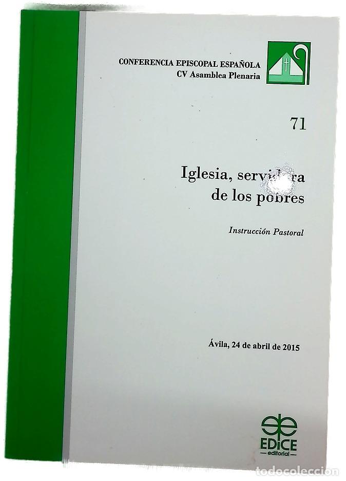 Libros: Iglesia, servidora de los pobres : Instrucci&oacute;n Pastoral