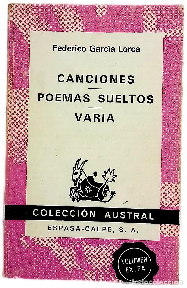 Libros: Canciones ; Poemas sueltos ; Varia