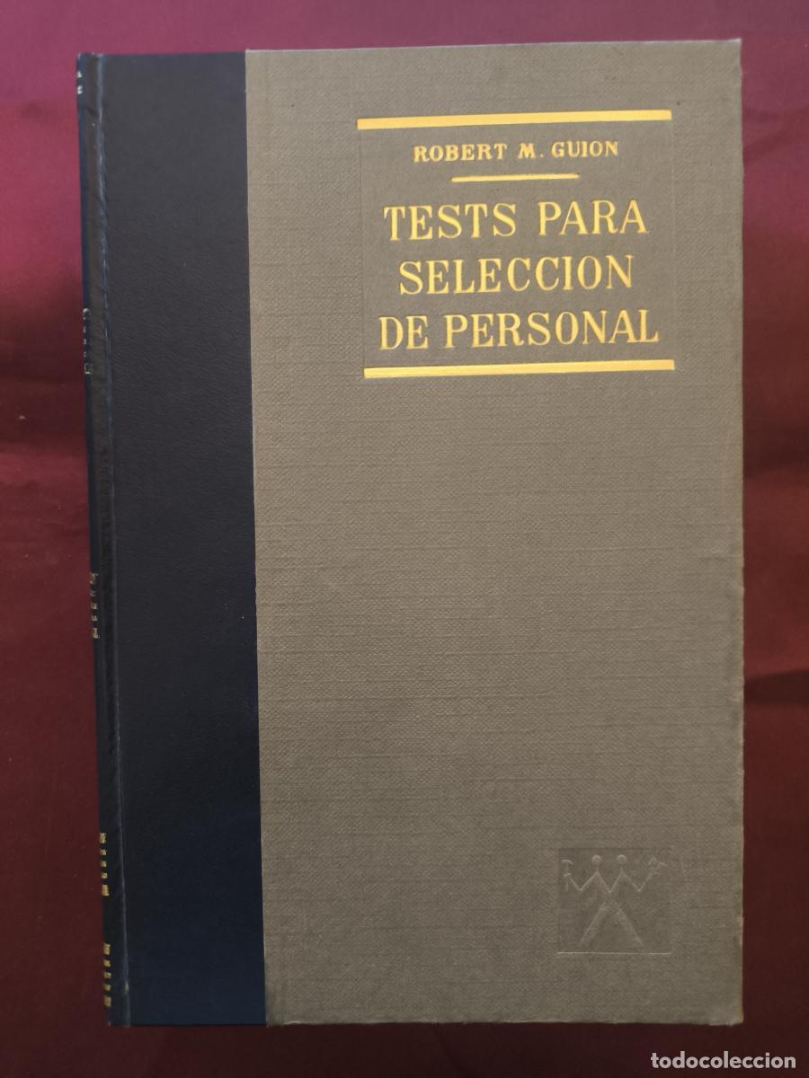 Libri di seconda mano: Test para selecci&oacute;n de personal - Robert M. Guion