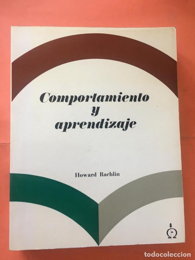 Livres: Comportamiento y aprendizaje - Rachlin, Howard