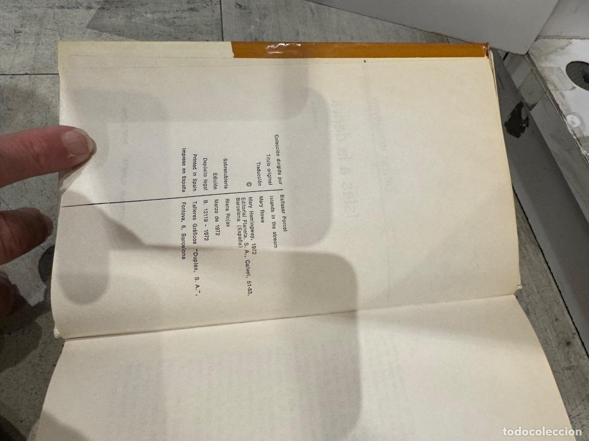 Libros: Islas a la deriva de E. Hemingway - Foto 2