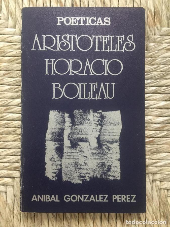 B&uuml;cher: Arist&oacute;teles, Horacio, Boileau. Po&eacute;ticas - Gonz&aacute;lez P&eacute;rez, An&iacute;bal