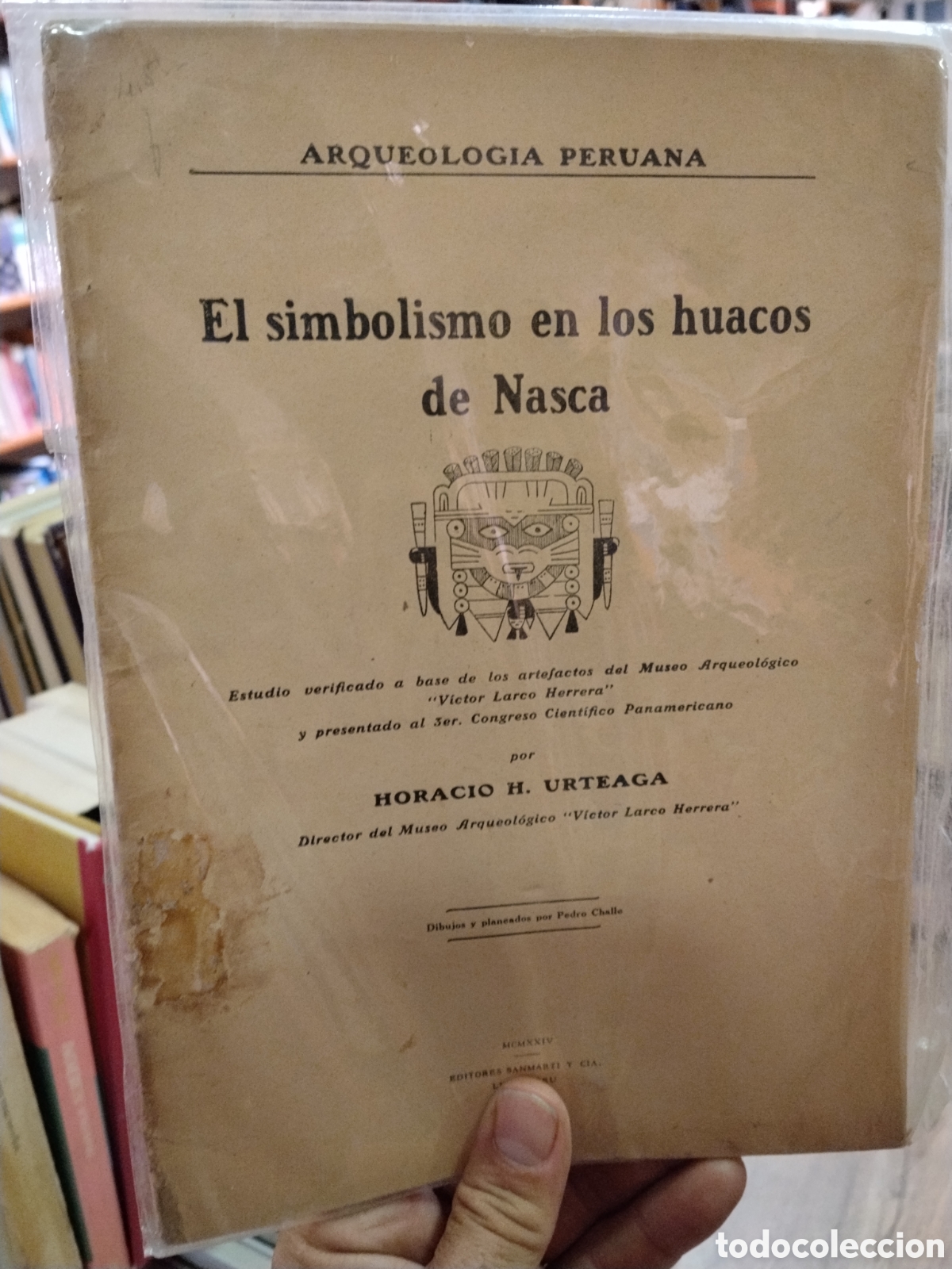 Libros: EL SIMBOLISMO EN LOS HUACOS DE NASCA - URTEAGA, Horacio H.