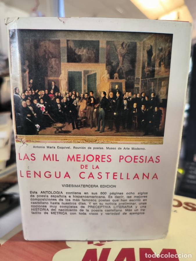 Livres: LAS MIL MEJORES POESIAS DE LA LENGUA CASTELLANA 1146-1946 - tdk709