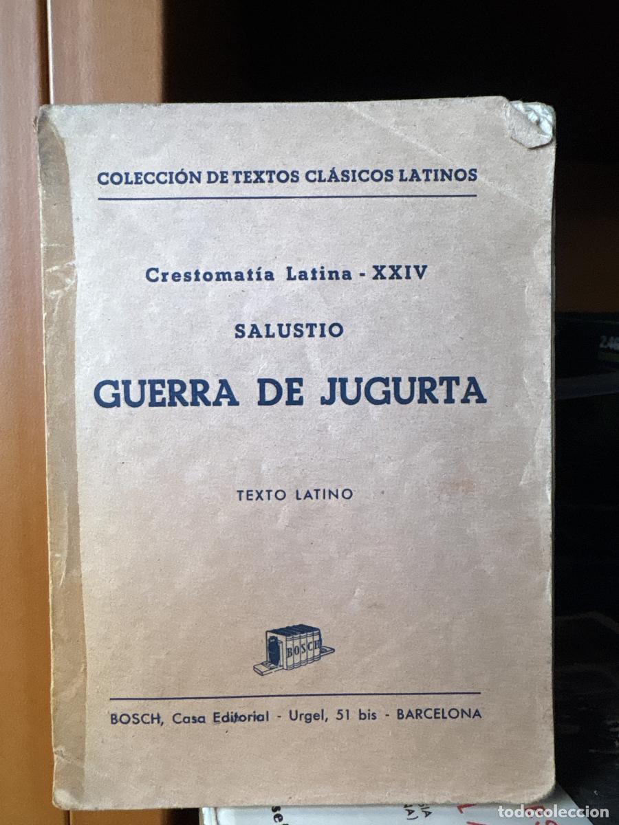 Livres: Guerra de Jugurta. Colecci&oacute;n textos cl&aacute;sicos latinos - Salustio tdk709