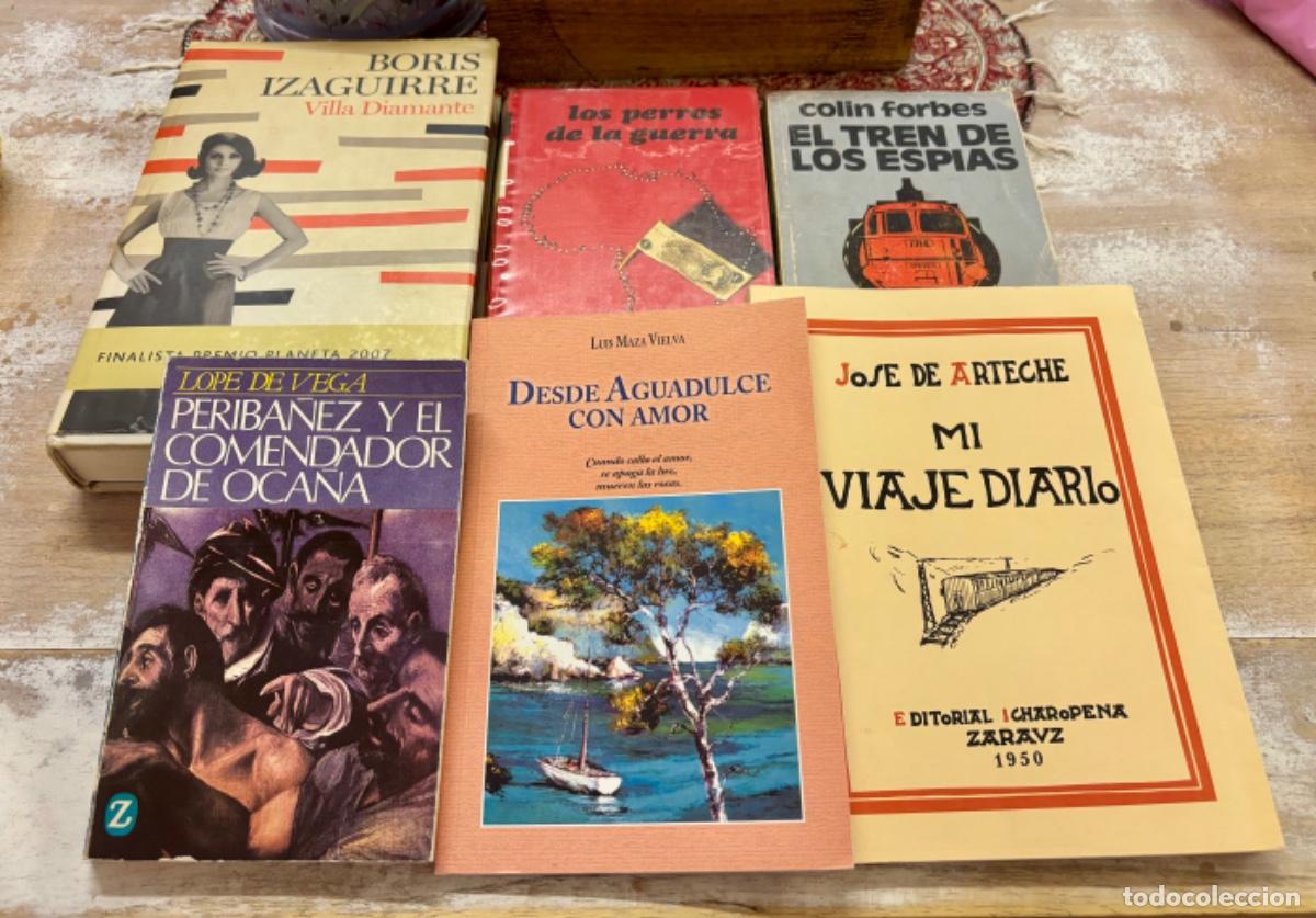 Libros: Lote de 6 libros de tem&aacute;ticas y autores diferentes.