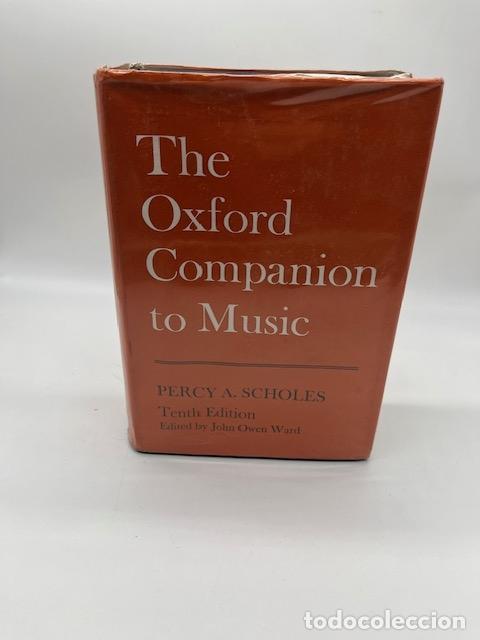 B&uuml;cher: SCHOLES, Percy A. - The Oxford Companion to Music.