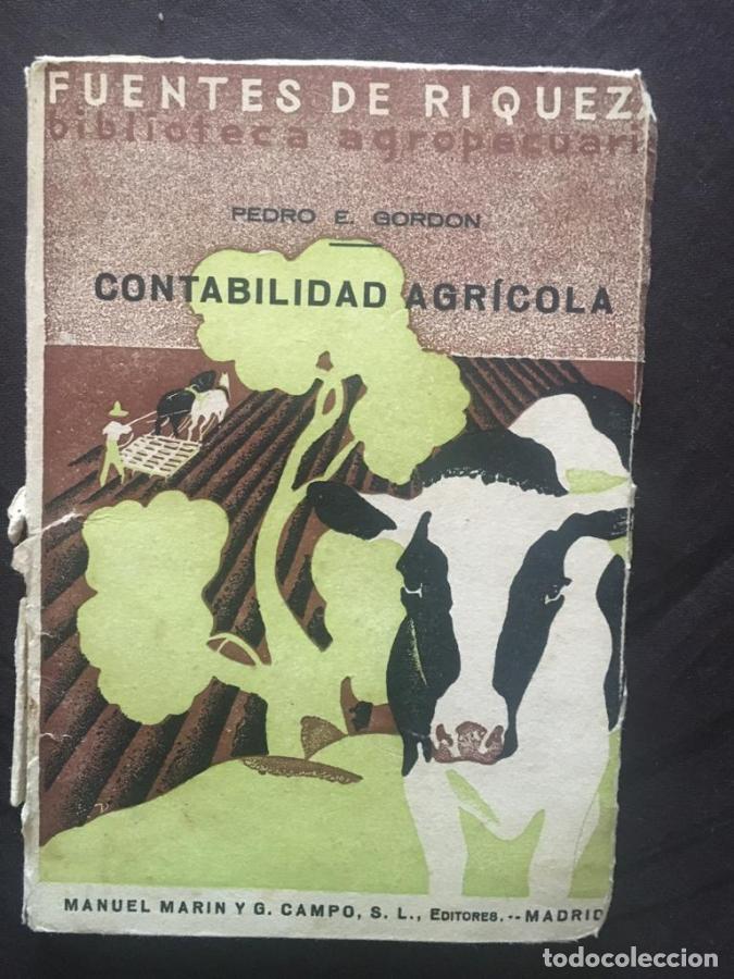 Libros: Contabilidad agr&iacute;cola - Gordon, Pedro E.