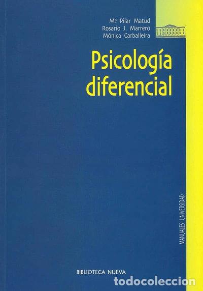 Libri di seconda mano: Psicolog&iacute;a diferencial- 9788497422727