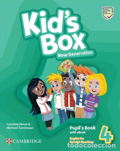 books: Kid's Box New Generation Level 4 Pupil's Book- 9788413224930