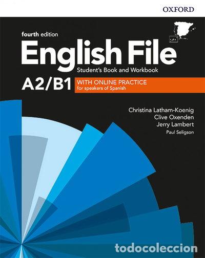 Libri di seconda mano: English File 4th Edition A2/B1. Student's Book and Workbook with Key Pack- 9780194058124