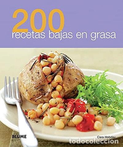 Libros: 200 Recetas bajas en grasa- 9788480768993