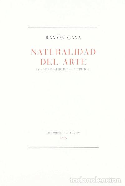 Libros: Naturalidad del arte- 9788481910926