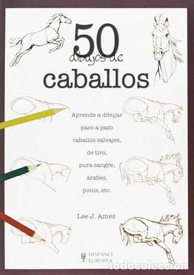Libros: 50 dibujos de caballos- 9788425517679
