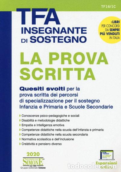 books: TFA Insegnante di Sostegno - La Prova Scritta- 9788891423948