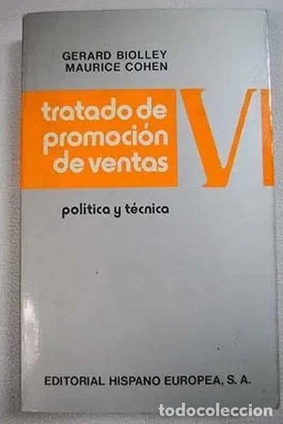 books: Tratado de promoci&oacute;n de ventas- 9788425505898