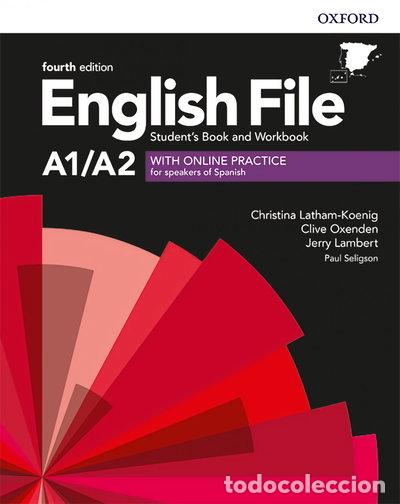 Livres: English File 4th Edition A1/A2. Student's Book and Workbook with Key Pack- 9780194058001
