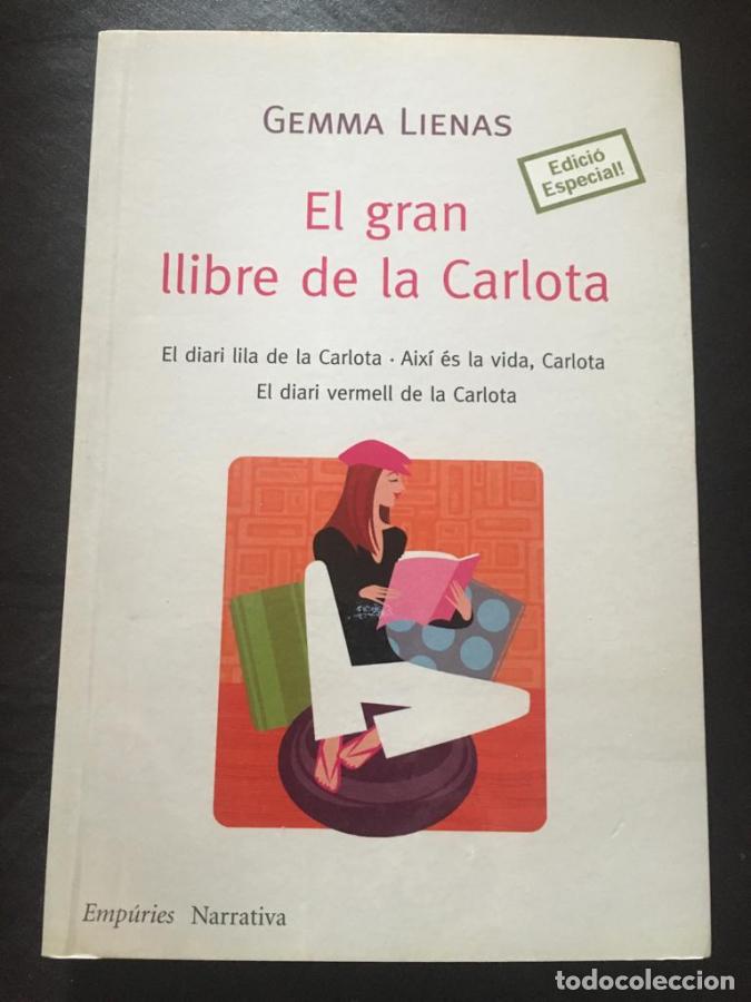 Libros: EL GRAN LLIBRE DE LA CARLOTA (CATAL&Aacute;N) - Gemma Lienas - Foto 2