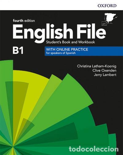 books: English File 4th Edition B1- 9780194058063