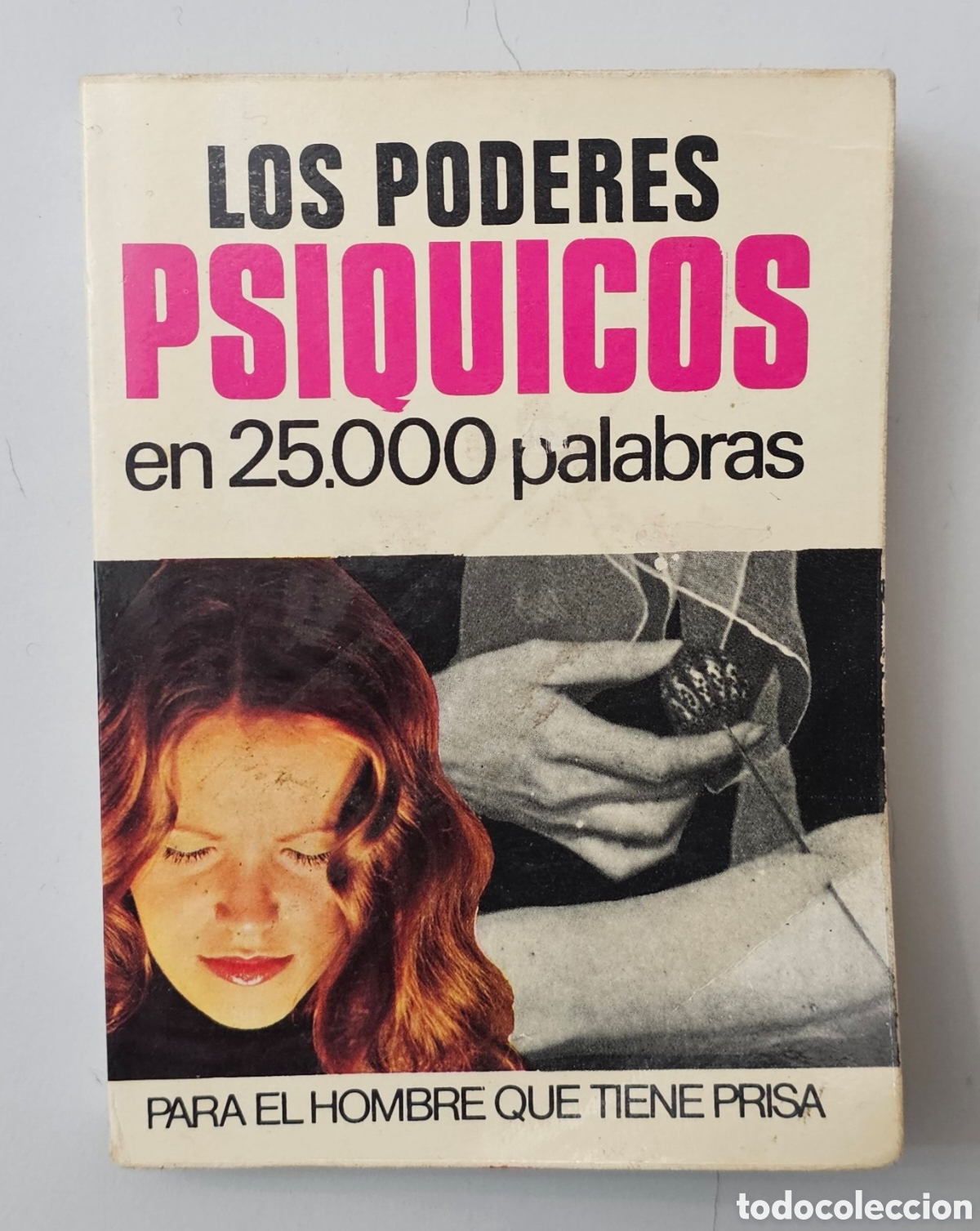 Livros em segunda m&atilde;o: MINILIBRO LOS PODERES PSIQUICOS EN 25.000 PALABRAS de L. Sureda (Espa&ntilde;a - Bruguera - 1974)