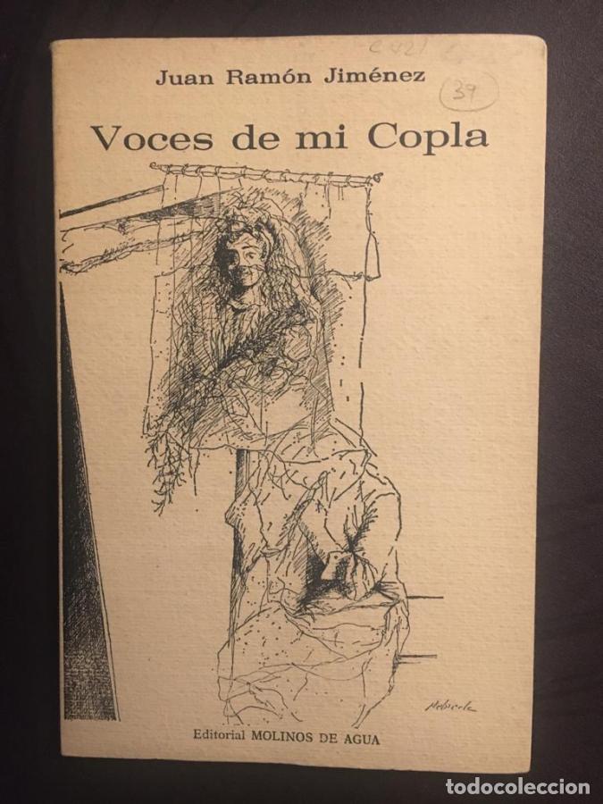 Libri di seconda mano: Voces de mi copla - Juan Ram&oacute;n Jim&eacute;nez