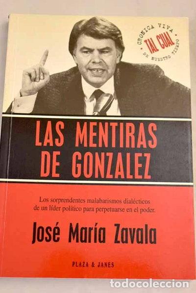 B&uuml;cher: Las mentiras de Gonz&aacute;lez- 9788401390500