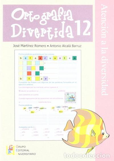B&uuml;cher: Ortograf&iacute;a divertida 12- 9788484918493