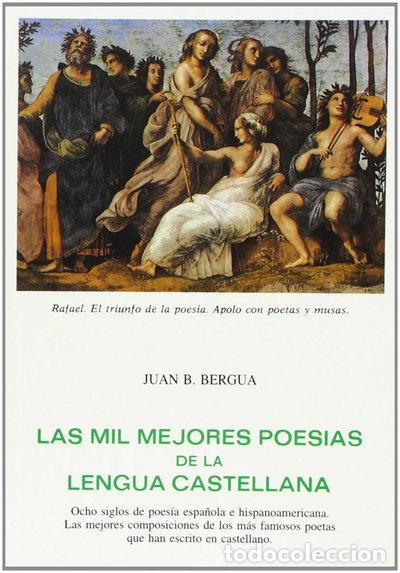 Libros: Las mil mejores poes&iacute;as de la lengua castellana- 9788470830617