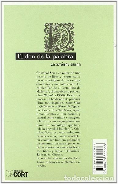 books: El don de la palabra- 9788475355658