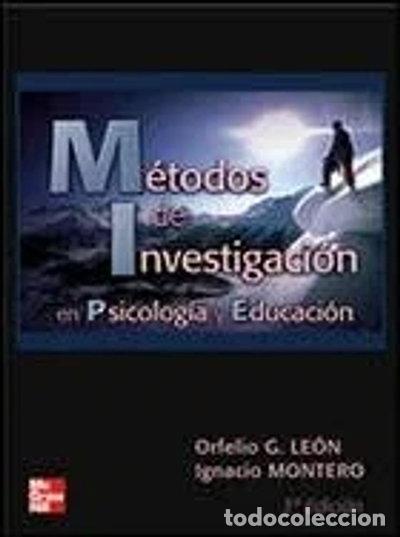 B&uuml;cher: M&eacute;todos de investigaci&oacute;n en psicolog&iacute;a y educaci&oacute;n- 9788448136703