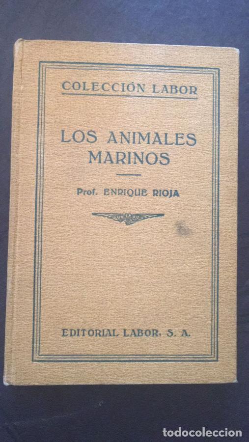 Libros: Los animales marinos - Rioja, Enrique