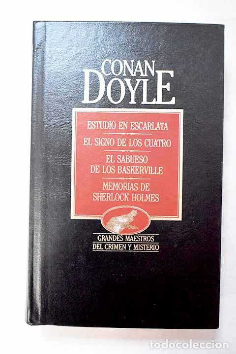 Livros em segunda m&atilde;o: Estudio en escarlata; El signo de los cuatro; El sabueso de los Baskerville.- Conan-Doyle, Arthur