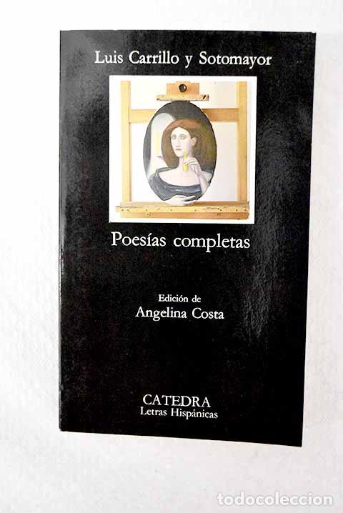 Livros em segunda m&atilde;o: Poesias completas: Carrillo y Sotomayor, Luis.- Carrillo y Sotomayor, Luis