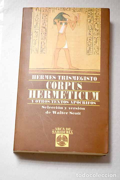 Livros em segunda m&atilde;o: Corpus Hermeticum y otros textos ap&oacute;crifos