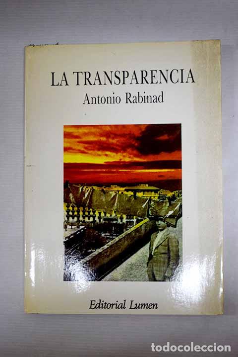 Livros em segunda m&atilde;o: La transparencia: Rabinad, Antonio.- Rabinad, Antonio
