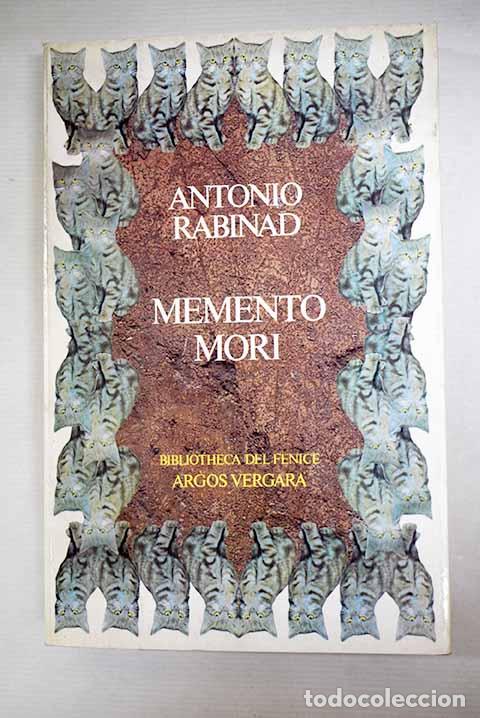 Libros: Memento mori: Rabinad, Antonio.- Rabinad, Antonio