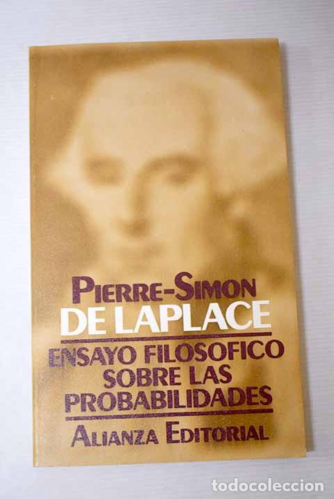 Libri di seconda mano: Ensayo filos&oacute;fico sobre las probabilidades.- Laplace, Pierre-Simon