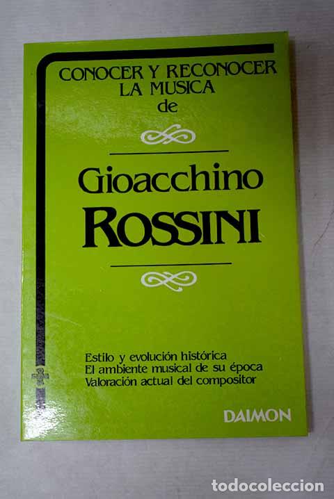 Libros: Rossini: Alier, Roger.- Alier, Roger