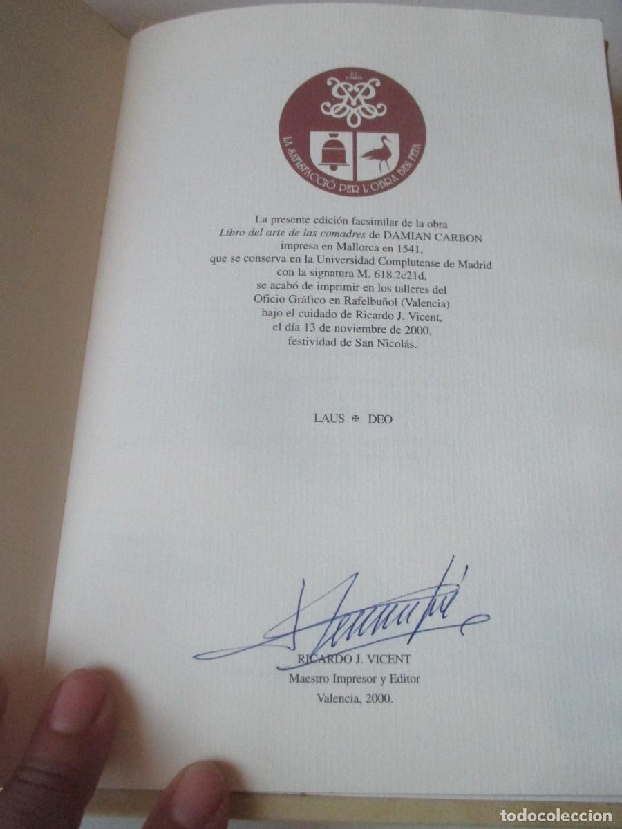 Libros: DAMIAN CARBON Libro del arte de las comadres W41521 - Foto 5