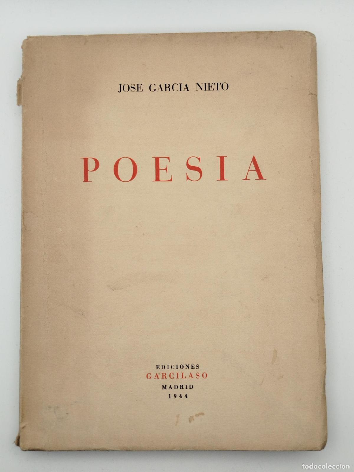 Libros: Poes&iacute;a - Garc&iacute;a Nieto, Jos&eacute;.