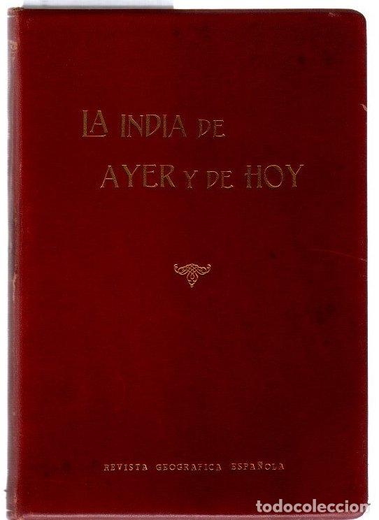 Libros: La India de ayer y de hoy - NO CONSTA AUTOR