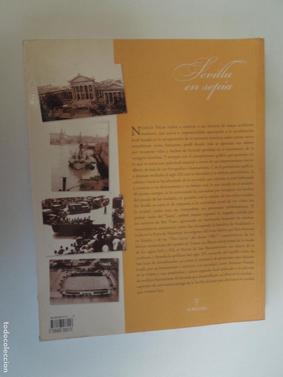 Libros: SEVILLA EN SEPIA - NICOLAS SALAS - ALMUZARA -2005 - Foto 8