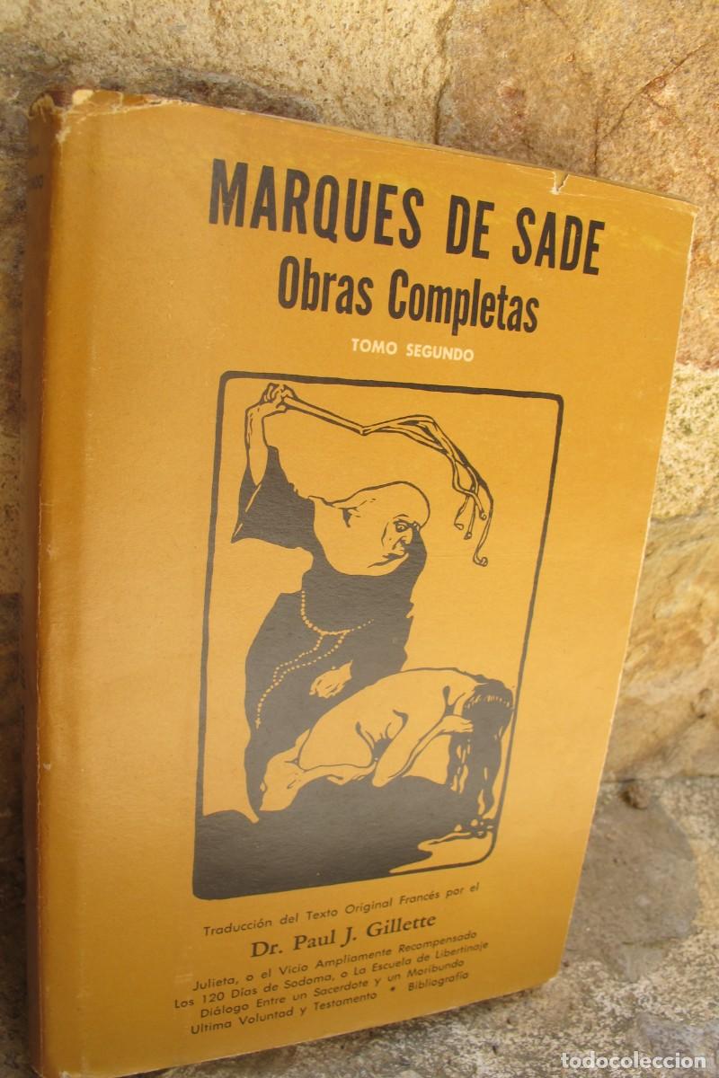 Libros: MARQUES DE SADE OBRAS COMPLETAS. TOMO SEGUNDO