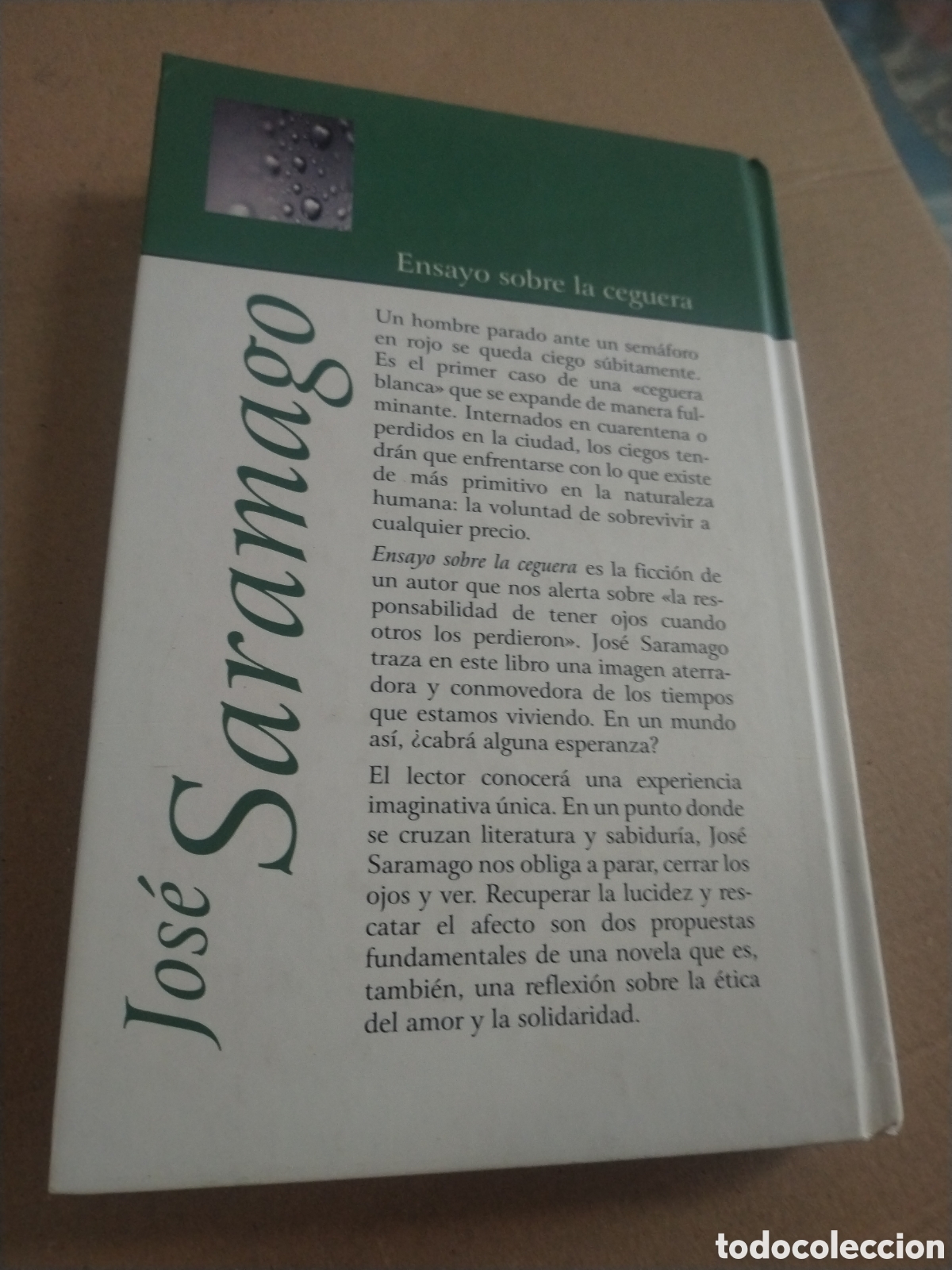 Libros: ENSAYO SOBRE LA CEGUERA. JOSE SARAMAGO. - Foto 2
