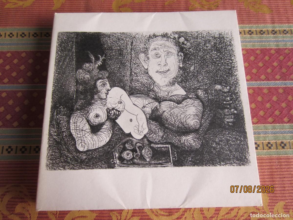 Libros: 1973-CAT&Aacute;LOGO EXPOSICI&Oacute;N PICASSO. EROTISMO. GALER&Iacute;A LOUISE LEIRIS. PAR&Iacute;S. 156 GRABADOS. ORIGINAL